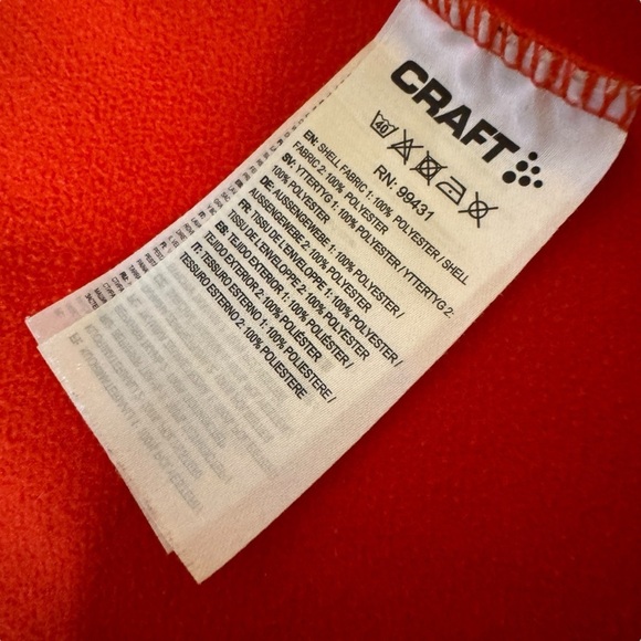 Craft Women's Red Jacket - Picture 6 of 11